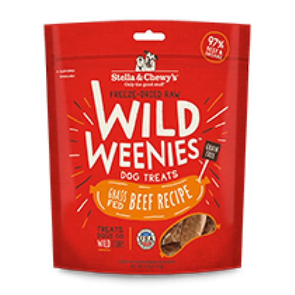 Stella & Chewy's Wild Weenies - Grass-Fed Beef Recipe凍乾香腸小食-草飼牛配方 3.25oz